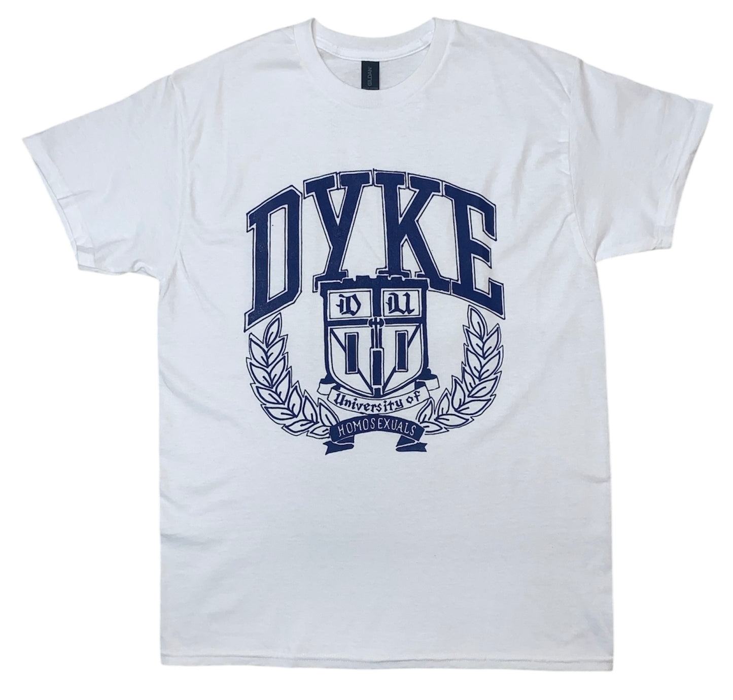 DYKE university tee