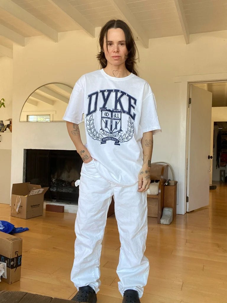 DYKE university tee